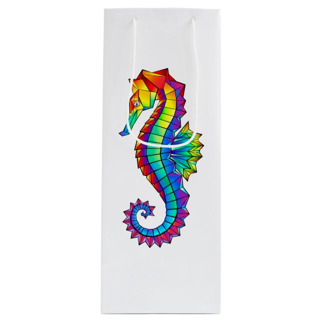 Rainbow Polygonal Seahorse (Framsidan)