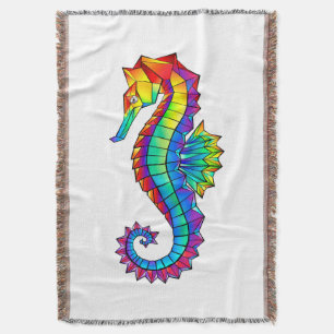 Rainbow Polygonal Seahorse Filt