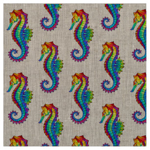 Rainbow Polygonal Seahorse Tyg