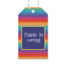 Rainbow Pop IT Fidget Leksak Mönster Anpassningsba