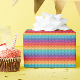 Rainbow Pop IT Fidget Leksak Mönster Presentpapper
