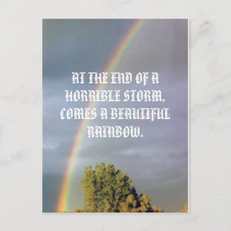 RAINBOW POSTCARD VYKORT