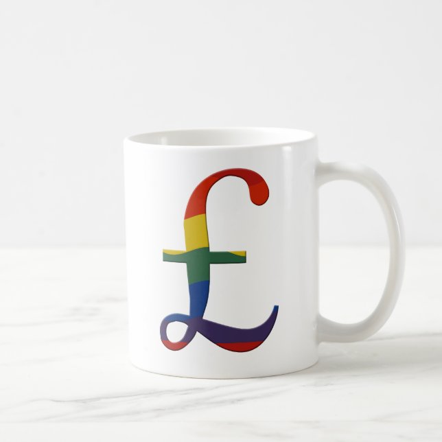Rainbow pound kaffemugg (Höger)