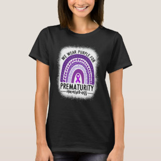 Rainbow Preemie - Vi Bära Lila för prematur A T Shirt