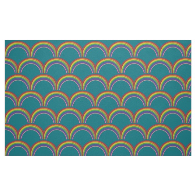 Rainbow Pride 2020 Olympics Tyg (Fat Quarter)