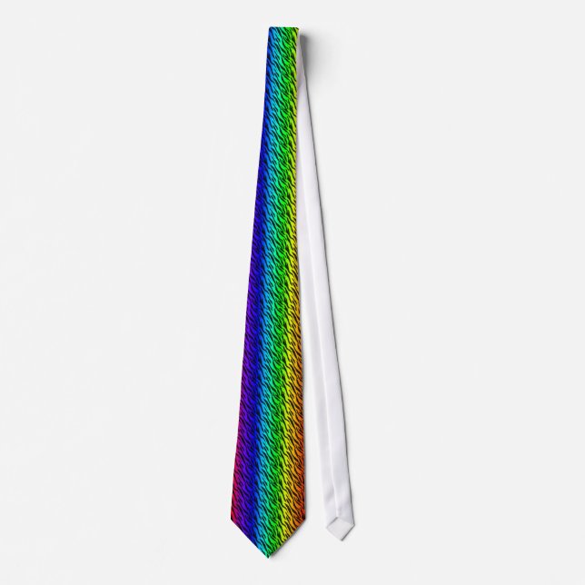 Rainbow Pride Animal Rand Tie Slips (Framsida)