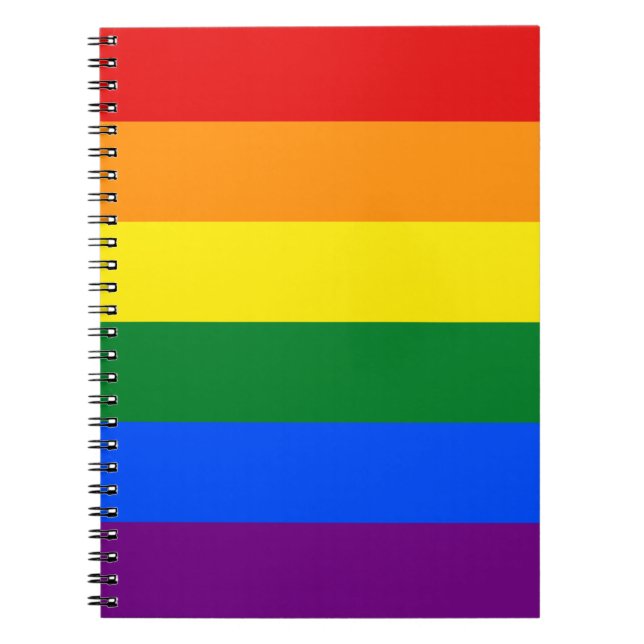 Rainbow Pride Anteckningsbok (Framsidan)