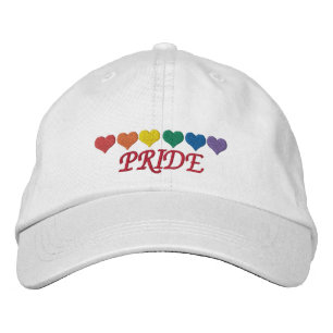 Rainbow Pride Broderad Keps