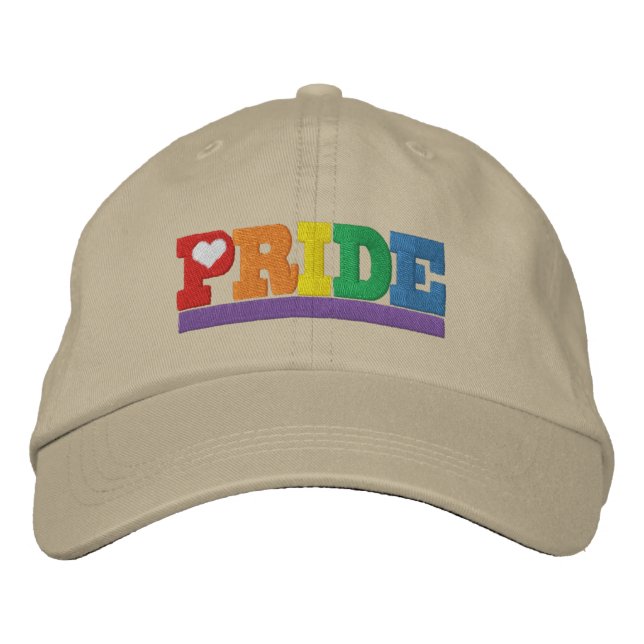 Rainbow Pride Broderad Keps (Framsida)