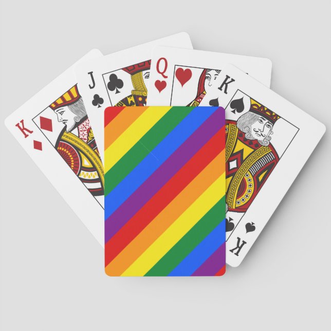Rainbow Pride Casinokort (Baksidan)