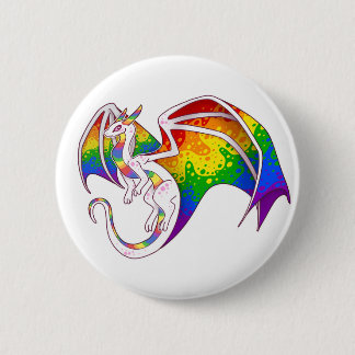 Rainbow Pride Dragon Knapp