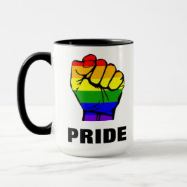 Rainbow Pride Fist Mugg
