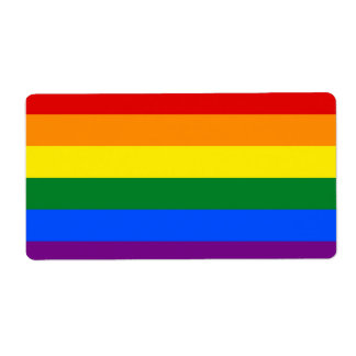Rainbow Pride Flagga Fraktsedel