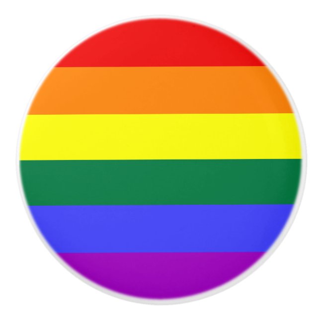 Rainbow Pride Flagga Knopp (Framsidan)