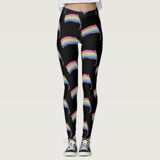 Rainbow Pride Flagga Leggings