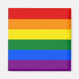 Rainbow Pride Flagga Magnet