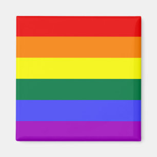 Rainbow Pride Flagga Magnet