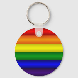 Rainbow Pride Flagga Nyckelring