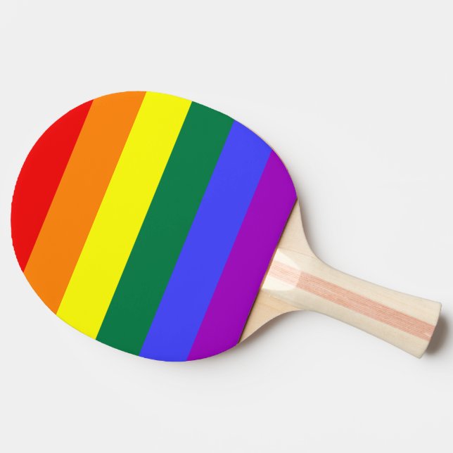 Rainbow Pride Flagga Pingisracket (Sidan)