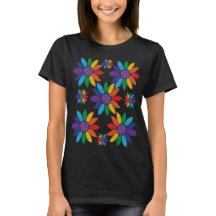 Rainbow Pride Flowers