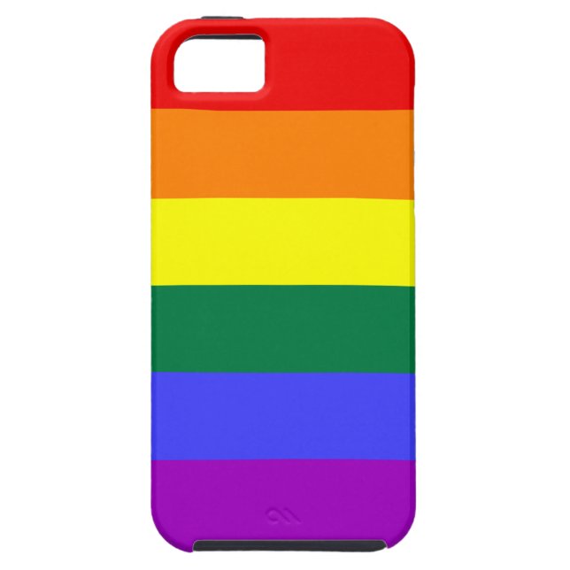Rainbow Pride Fodral Case-Mate iPhone Skal (Baksidan)