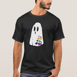 Rainbow Pride Ghost T Shirt