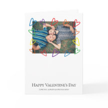 Rainbow Pride Heart Ram Photo LGBT Gay Valentine