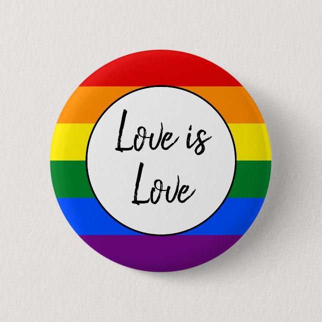 Rainbow Pride Knapp (Framsida)