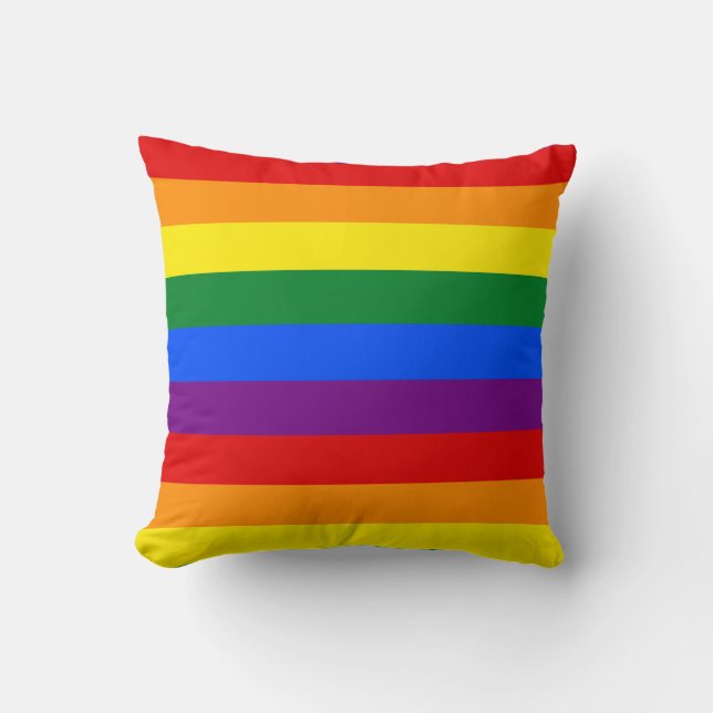 Rainbow Pride Kudde (Framsida)