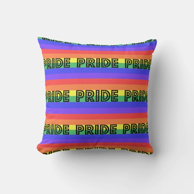 Rainbow Pride Kudde (Framsida)