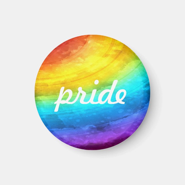Rainbow Pride Magnet (Framsidan)