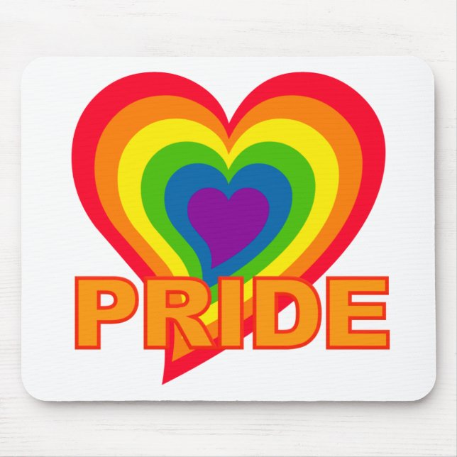 Rainbow Pride mousserande Musmatta (Framsidan)