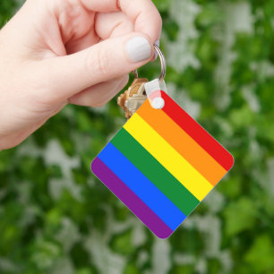Rainbow Pride Nyckelring