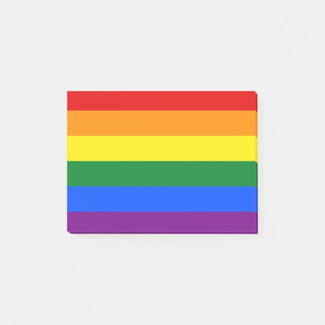 Rainbow Pride Post-it Block (Framsida)