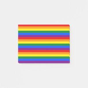 Rainbow Pride Post-it Block