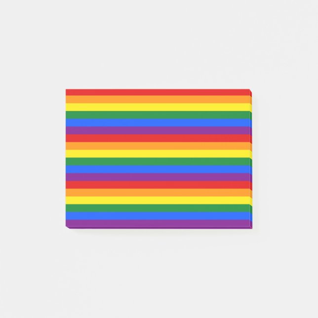 Rainbow Pride Post-it Block (Framsida)