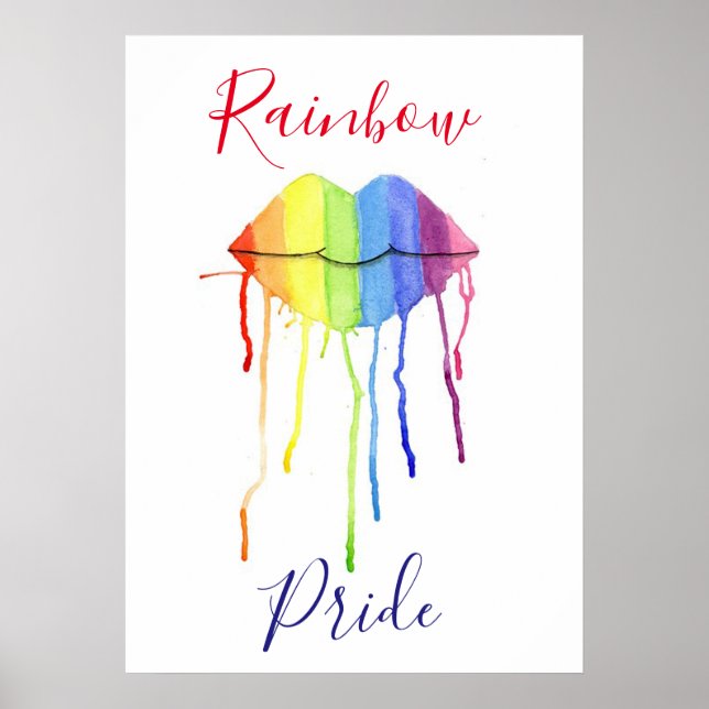 Rainbow Pride Poster (Framsidan)