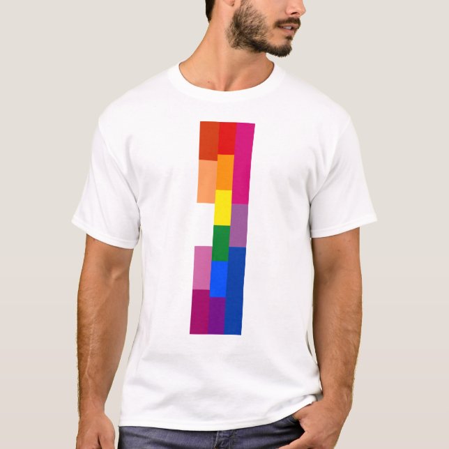 Rainbow Pride Sleeveless Shirt T Shirt (Framsida)