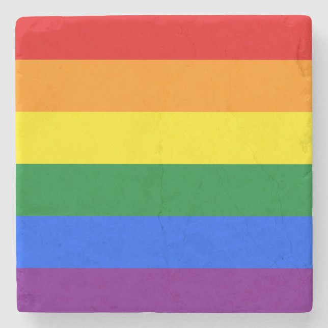Rainbow Pride Stenunderlägg (Framsidan)