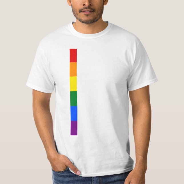 Rainbow Pride T Shirt (Framsida)