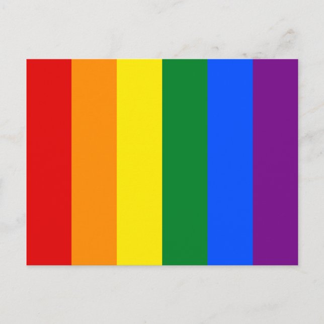Rainbow Pride Vykort (Framsida)