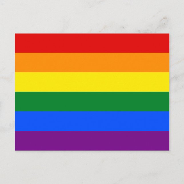 Rainbow Pride Vykort (Framsida)