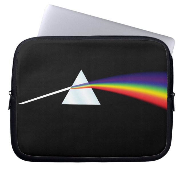 Rainbow Prism Electronics Bag Laptop Sleeve (Framsidan)