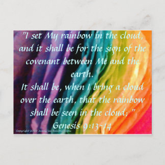 Rainbow Promise Vykort