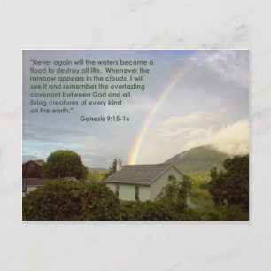 Rainbow Promise Vykort
