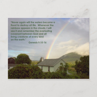 Rainbow Promise Vykort