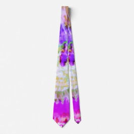 *~* Rainbow Psychodelic Coola Hipster Tie Dye Tie Slips
