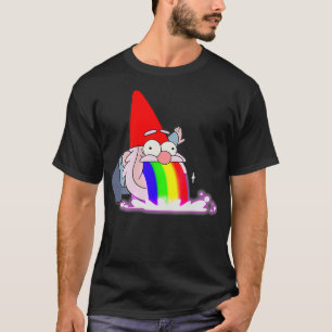 Rainbow Puking Gnome Gravity Inspired Big Dipper F T Shirt