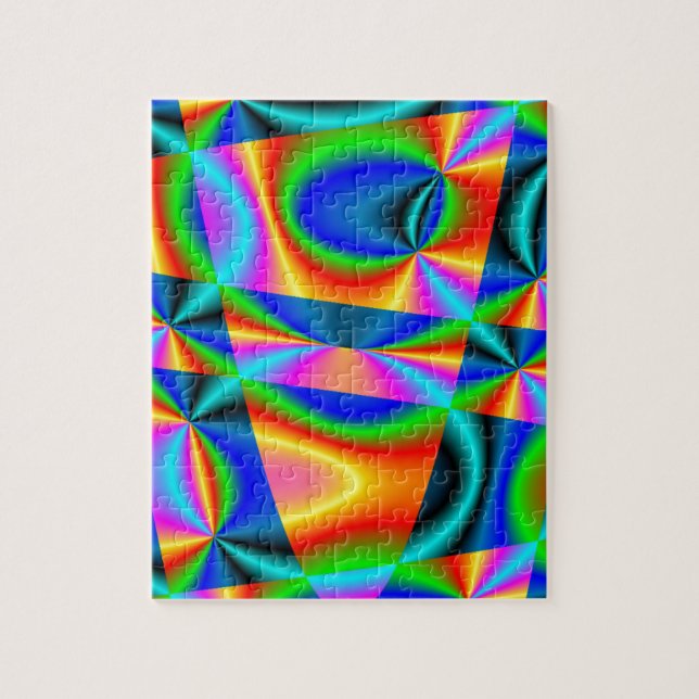 Rainbow quilt pussel (Vertikal)