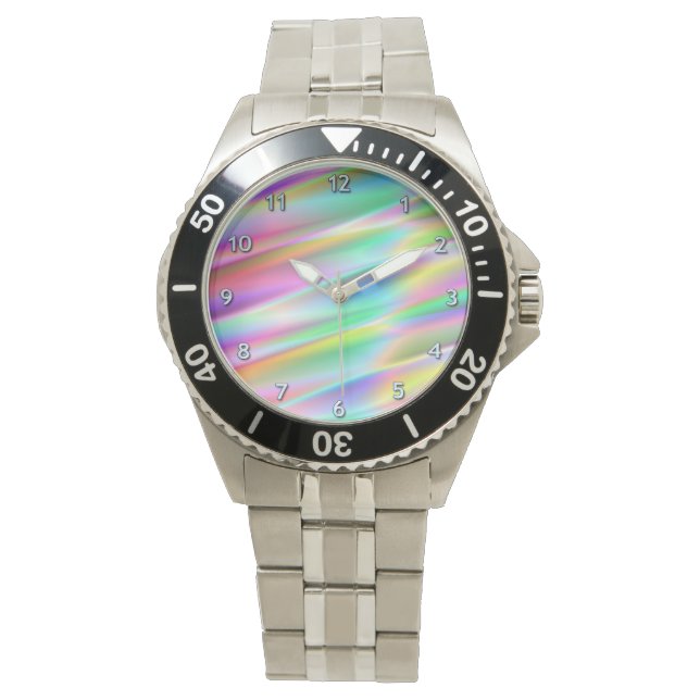 Rainbow Rain Armbandsur (Framsida)